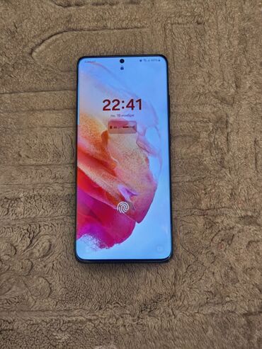 samsunq s21 ultra: Samsung Galaxy S21 Ultra 5G, 128 ГБ, цвет - Черный, Сенсорный, Face ID, Отпечаток пальца