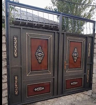 Həyət darvazaları: Dekorativ metal darvazalar – fərqli dizayn seçimləri Məhsul təsviri — 7