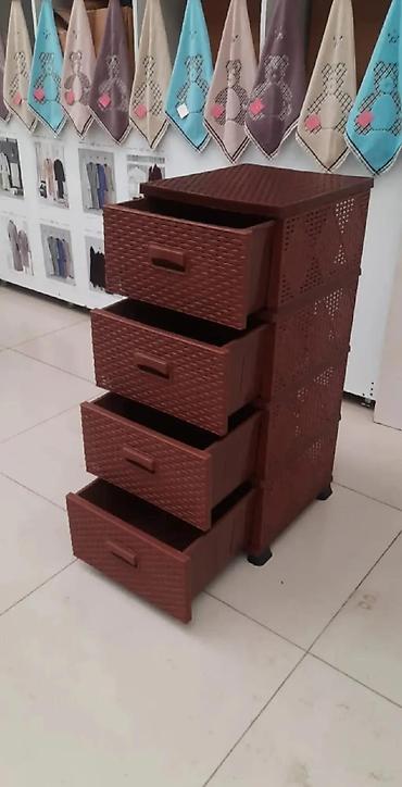 Другое: Plastik kamod/komod – 4 və 5 siyirtməli modellər - Material: davamlı — 2
