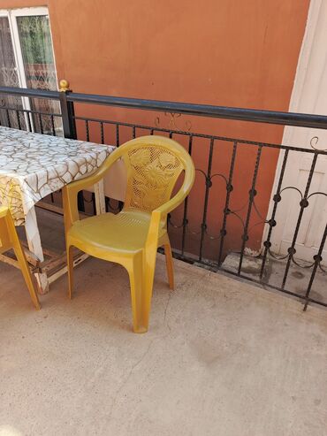 ucuz ofis kreslolari: Balkon üçün, Yeni, Açılmayan, Dördbucaq masa, 6 stul