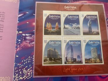 Markalar: 2012-ci il Avrovisiya mesabiqəsinə həsr olunmuş albom və markalar — 6