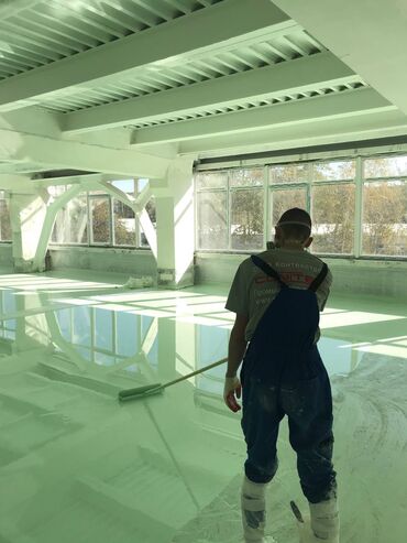 Эпоксидный пол: Полы наливные для паркингов. Полы для паркинга в обязательном at lalafo.kg — 28 Эпоксидный пол: Полы наливные для паркингов. Полы для паркинга в обязательном — 28