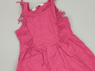 długa sukienka pudrowy róż: Dress, H&M, 3-4 years, 98-104 cm, condition - Fair