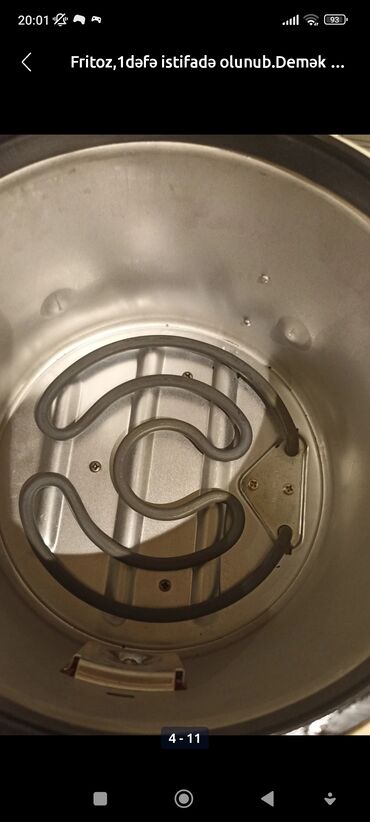 Fritozlar: Fritoz Sinbo, 2-2,9 l, İşlənmiş, Pulsuz çatdırılma — 7