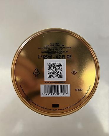 birja com masaj: Jean Paul Le Male Le Parfum 125 ML.Etir tam orginaldır.QR kodnan ve ya — 3
