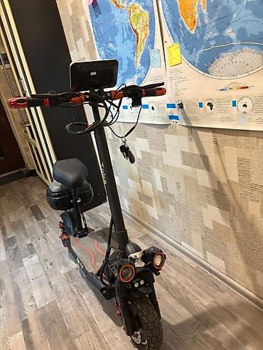 velsoped elektrikli: Toba ST-666 elektrik skuter - Model: Toba ST-666 (gövdədə göstərilir) — 9