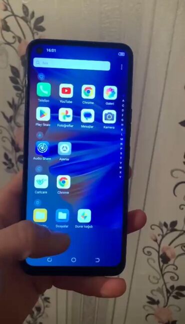 vertex telefon: Tecno Spark 6, 64 GB, rəng - Göy, Barmaq izi