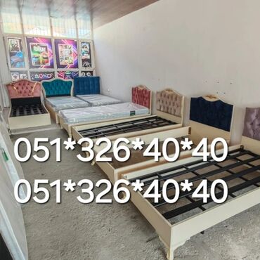 Çarpayılar: Yeni, Təknəfərlik çarpayı, Bazasız, Matras ilə, Siyirməsiz, Azərbaycan — 11