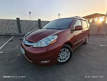 Toyota: Toyota Sienna: 2009 г., 3.5 л, Автомат, Бензин, Минивэн — 2