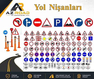 signallar: Yol hərəkəti nişanları Yol hərəkəti nişanları Hər növ sifariş edə — 1