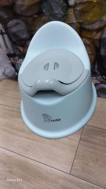 Детский горшок Cutie - Удобная анатомическая форма со спинкой и