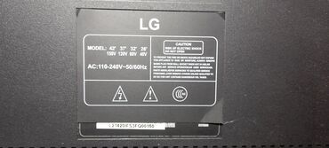 Скупка техники: Продаю телевизор LG диагональ 110 см,цена 80000 Карабалта