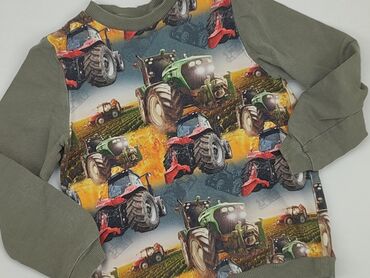 sweterek siatka: Sweatshirt, 4-5 years, 104-110 cm, condition - Good