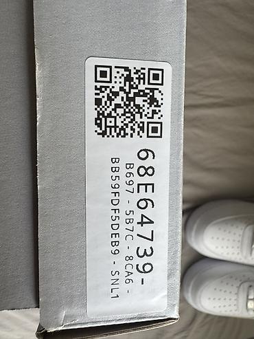 аир форсы: Мужские кроссовки, 49, 50, Nike, Новый, цвет - Белый, Платная доставка, Самовывоз — 9