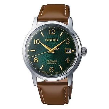 Seiko Presage Automatic qol saatı - Korpus: parlaq polad, klassik