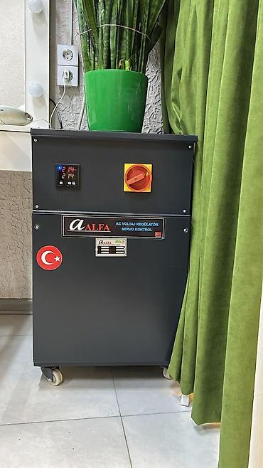 alfa monitor: Stabilizator – ALFA AC Voltaj Regülatör (Servo Kontrol) - Gərginlik — 1