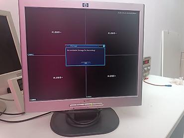 Masaüstü kompüterlər və komponentlər: Müxtəlif markalı kompüter monitorları - HP LCD monitor – klassik — 7