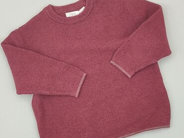 4f kurtki chłopięce: Sweater, Zara, 1.5-2 years, 86-92 cm, condition - Good