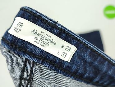 moda jeansy: A&F, Jeansy damskie, rozmiar S — 4