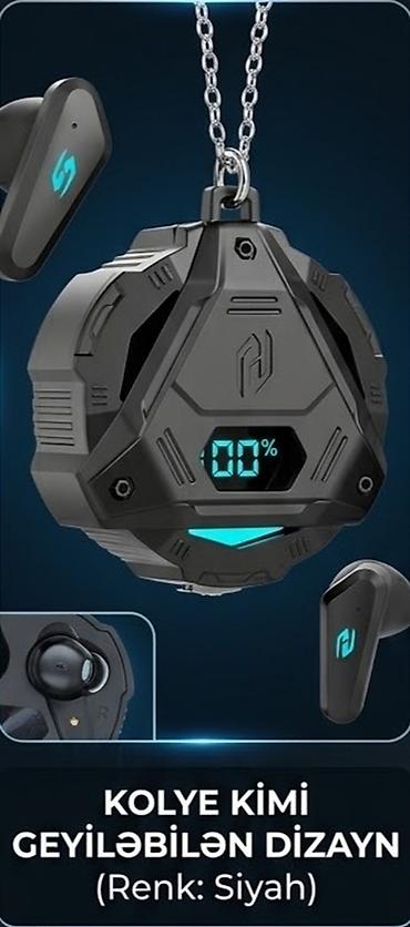 terea ıqos cihaz: Yeni Simsiz (Bluetooth) Qulaqcıqlar, rəng - Qara — 2