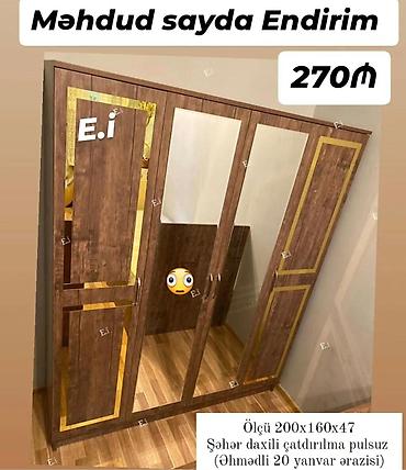 stol gence: Mebel seçimləri – şəhər daxili çatdırılma pulsuz 1) 3 qapılı şkaf — 1