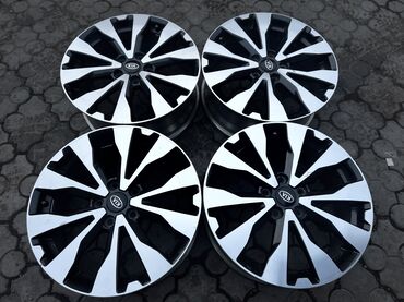 Диски: Литые Диски R 18 Enkei, Комплект, отверстий - 5, Б/у — 1