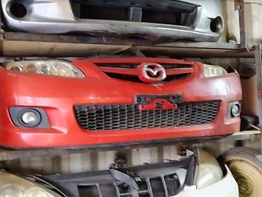 Передний бампер в сборе для Mazda 3 (BK, дорестайлинг, хэтчбек/седан)