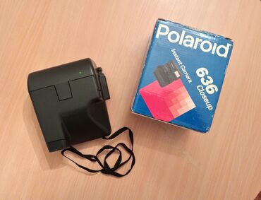 Polaroid 636 fotoapparatı. İşlək vəziyyətdədir. Фотоаппарат Полароид