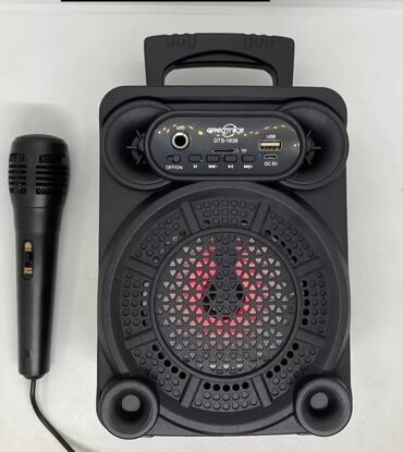 səs aparatı: "Greatnice"daşına bilən karaoke mikrofonlu bluetooth səsucaldan