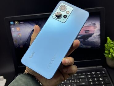 Poco: Redmi, Redmi Note 12, Б/у, 128 ГБ, цвет - Голубой, 2 SIM