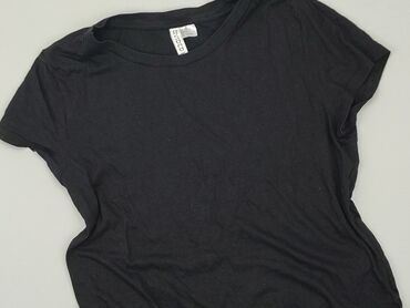 czarne t shirty i marynarka: H&M, S (EU 36), condition - Very good