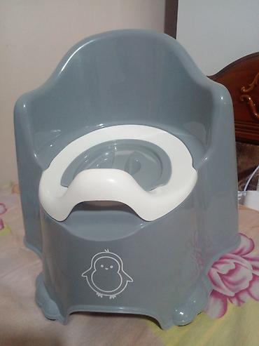 Xəstələr üçün unitazlar: Uşaq tualet qabı – pingvin dizaynlı, ergonomik oturacaqla - Material — 5
