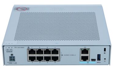 yeni modem: Cisco FirePower 1010 Межсетевой экран Cisco FPR1010-NGFW-K9 - это
