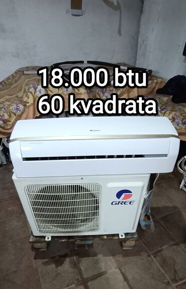 Kondisionerlər: Kondisioner Gree, İşlənmiş, 50-60 kv. m, Split sistem, Kredit yoxdur, Ödənişli quraşdırma