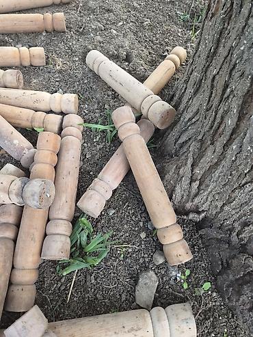 Taxta torna sütunçalar – mebel ayaqları/komponentləri - Material lalafo.az -da Taxta torna sütunçalar – mebel ayaqları/komponentləri - Material