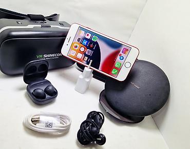 Apple iPhone: IPhone 7, Б/у, 128 ГБ, Красный, Зарядное устройство, Защитное стекло, Наушники, 100 % — 8