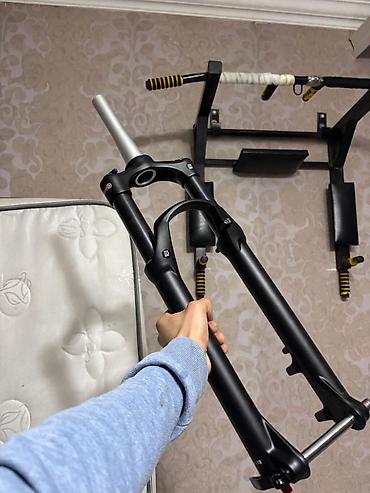 velosipedler 28: Hava Sr Suntour 120mm 27,5, Tezedi sadece yerde yoxluyanda — 1