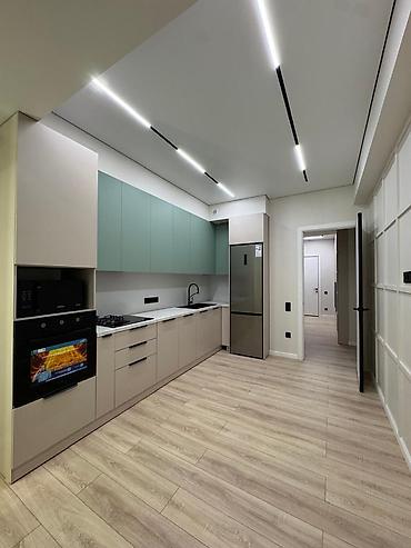 capstroy cuty: 3 комнаты, 104 м², Асанбай мкр Элитка, 3 этаж, Евроремонт — 8