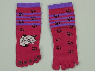 różowa bielizna: Socks, 22–24, condition - Good