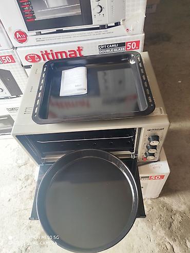 Duxovkalar: Duxovka Itimat, Elektrik, rəng - Boz, Ayrıca dayanan, Yeni — 6