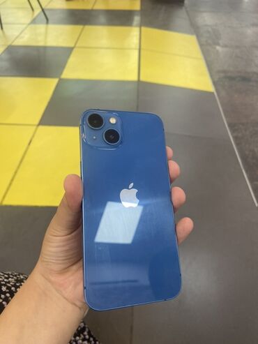 айфон 13 мах: IPhone 13, Б/у, 128 ГБ, Синий, Защитное стекло, 78 %