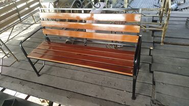 Садовые зонты: Скамейка с навесом 15000сом скамейка с подлокотник 6500 — 9