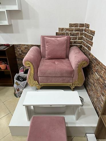 pufikler: Gözəllik salonu üçün mebel və avadanlıq dəsti - Pedikür guşəsi — 1