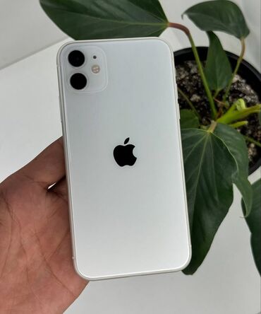 самые красивые телефонные номера: IPhone 11, Колдонулган, 64 ГБ, White Titanium, Каптама, 80 %