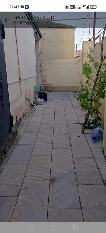 zabratda: Həyət evi – həyət sahəsi və yaşayış otaqları - Planlaşdırma: girişdə — 1
