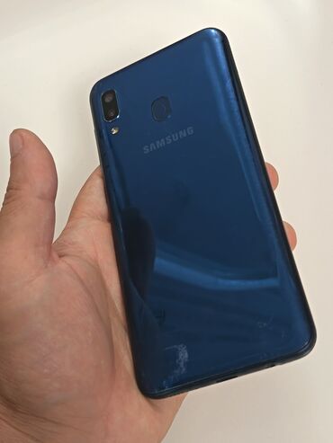 samsung a20 ekran: Samsung Galaxy A20, rəng - Göy, Sensor, Barmaq izi, İki sim kartlı