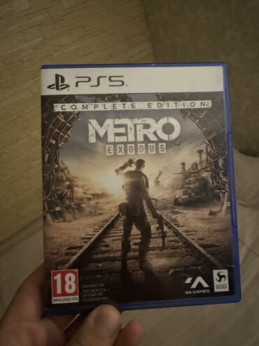 диск на ps4: Игра Metro Exodus для PS5. Прошел полностью. Диск идеальный. Полностью