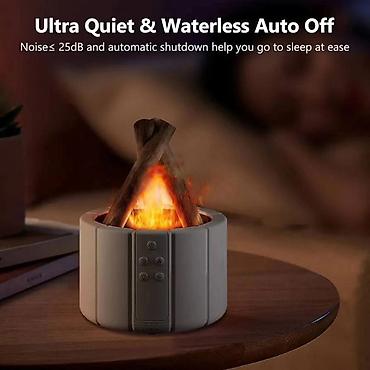Ovlaživači vazduha: Difuzer Logorska vatra Simulirani plamen – Stvara umirujući ambijent — 2