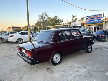 VAZ (LADA): VAZ 2107 sedan - Kuzov: klassik 4 qapılı sedan, tünd albalı/bordo — 5
