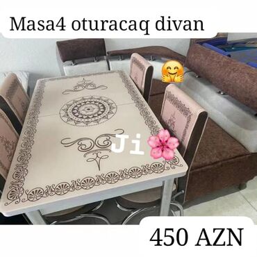 uqlavoy divan qiymetleri: Künc divan və masa desti yeni